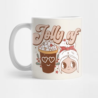 Jolly Af Christmas Mug